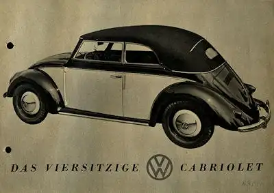 VW Programm 1951