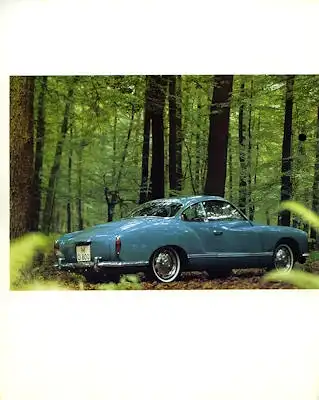 VW Karmann Ghia 1500 Prospekt 9.1966