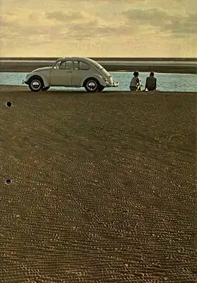 VW Käfer Prospekt 1.1967 e