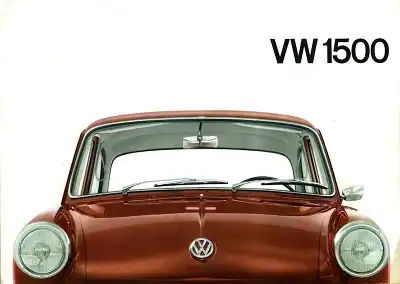 VW 1500 Prospekt 1962