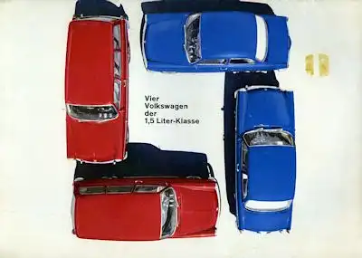 VW 1500 Prospekt 8.1964