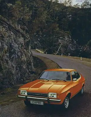 Ford Capri II Prospekt 3.1974