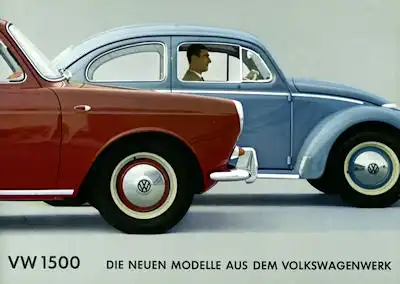 VW 1500 Prospekt 1962