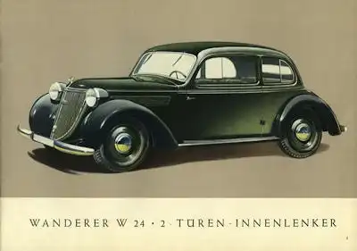 Wanderer W 24 Prospekt 1939