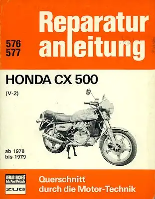 Honda CX 500 Reparaturanleitung 1978-1979