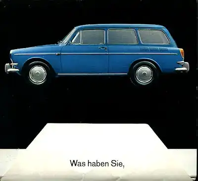 VW 1500 Variant Prospekt 8.1964