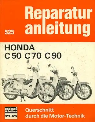 Honda C 50 70 90 Reparaturanleitung 1970er Jahre
