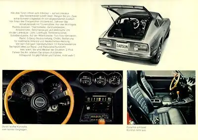 Datsun 240 Z Prospekt 12.1972