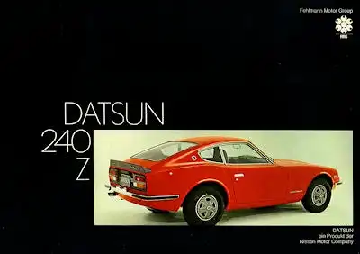 Datsun 240 Z Prospekt 12.1972