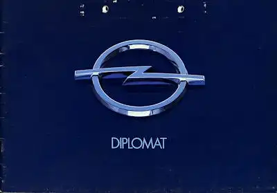 Opel Diplomat Prospekt 3.1976
