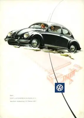 VW Käfer Prospekt 1954 nl