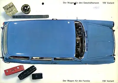 VW 1500 Variant Prospekt 1963
