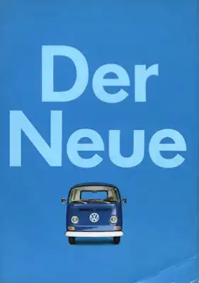 VW T 2 Prospekt 8.1967