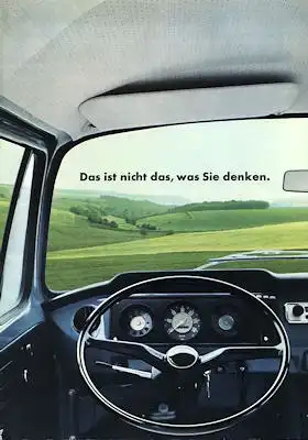 VW T 2 Prospekt 10.1967