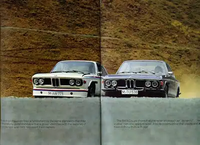 BMW 3.0 CS Csi CSL Prospekt 8.1974 e