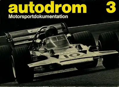 Autodrom Motorsportdokumentation 1971