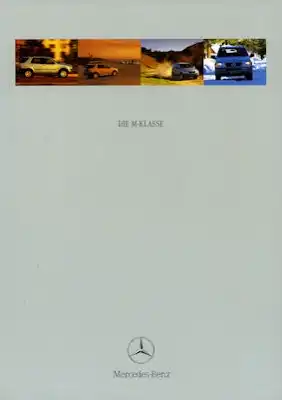 Mercedes-Benz M Klasse Prospekt 11.1997