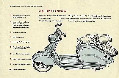 NSU Lambretta Prospekt 1.1951