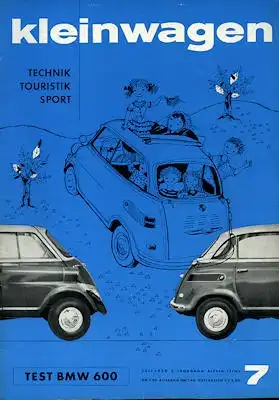 Kleinwagen 1958 Heft 7