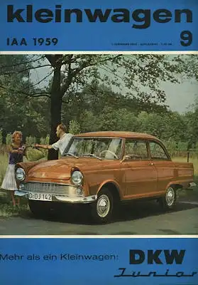 Kleinwagen 1959 Heft 9