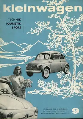 Kleinwagen 1958 Heft 9