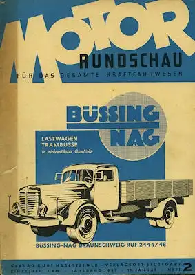 Motor Rundschau 1947 Heft 2