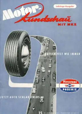 Motor Rundschau 1955 Heft 15