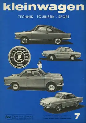 Kleinwagen 1959 Heft 7