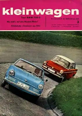 Kleinwagen 1961 Heft 3