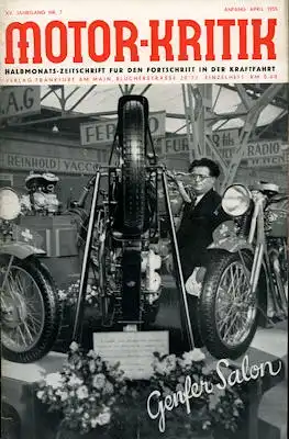 Motor-Kritik 1935 Heft 7