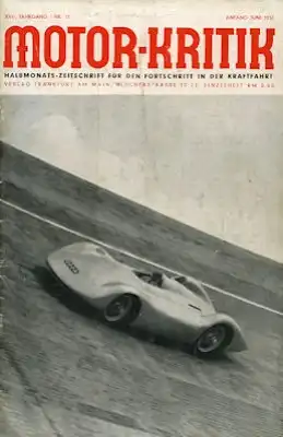 Motor-Kritik 1937 Heft 11