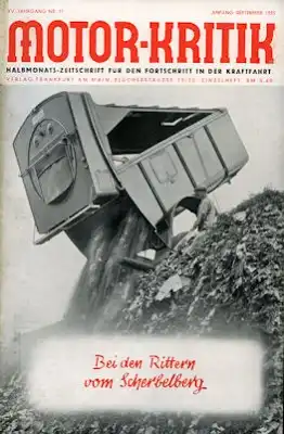 Motor-Kritik 1935 Heft 17