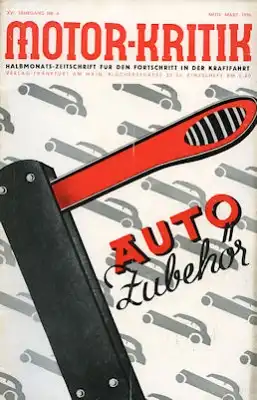 Motor-Kritik 1936 Heft 6