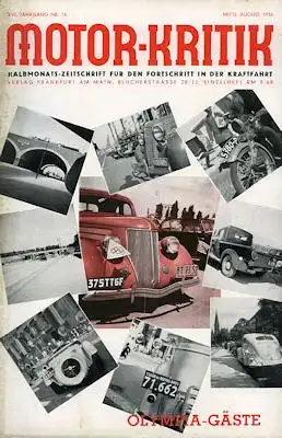 Motor-Kritik 1936 Heft 16