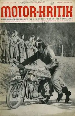 Motor-Kritik 1944 Heft 1-4