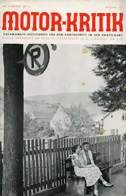 Motor-Kritik 1941 Heft 10
