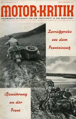 Motor-Kritik 1942 Heft 18