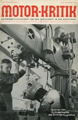 Motor-Kritik 1942 Heft 22