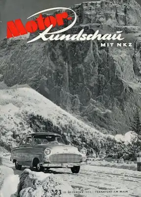 Motor Rundschau 1955 Heft 23