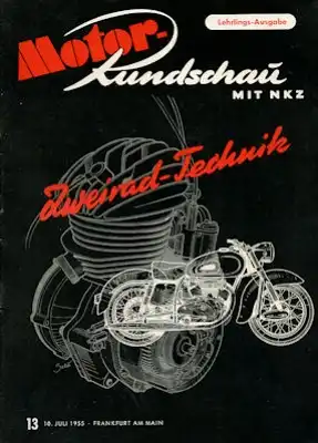 Motor Rundschau 1955 Heft 13