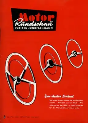 Motor Rundschau 1956 Heft 8