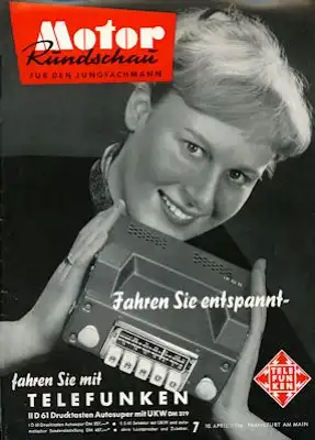 Motor Rundschau 1956 Heft 7