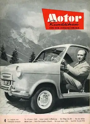 Motor Rundschau 1958 Heft 4