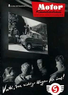 Motor Rundschau 1957 Heft 8