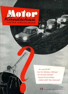 Motor Rundschau 1957 Heft 14