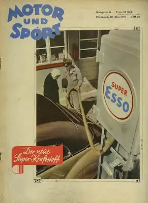 Motor & Sport 1939 Heft 22