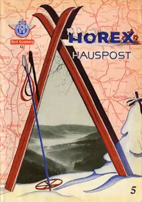 Horex Hauspost 1952 Heft 5