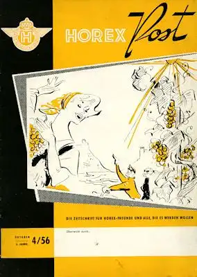 Horex Hauspost 1956 Heft 4