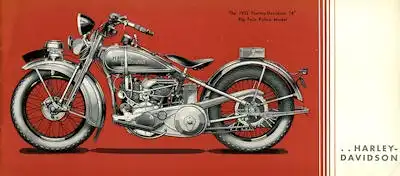 Harley-Davidson Polizei-Programm 1932