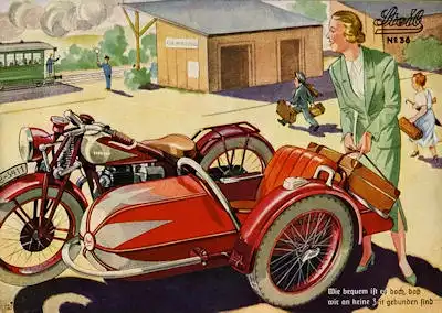 Steib Seitenwagen Programm 1937